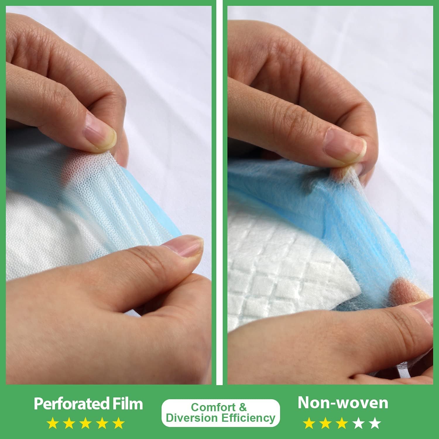 Pet Training and Puppy Pads 24"X24" (75 Count), Super Absorbent Pee Pads for Dogs, Leak-Proof Dog Potty Training Pads for Puppies, Cats, Rabbits, Disposable Pet Pads for Housetraining