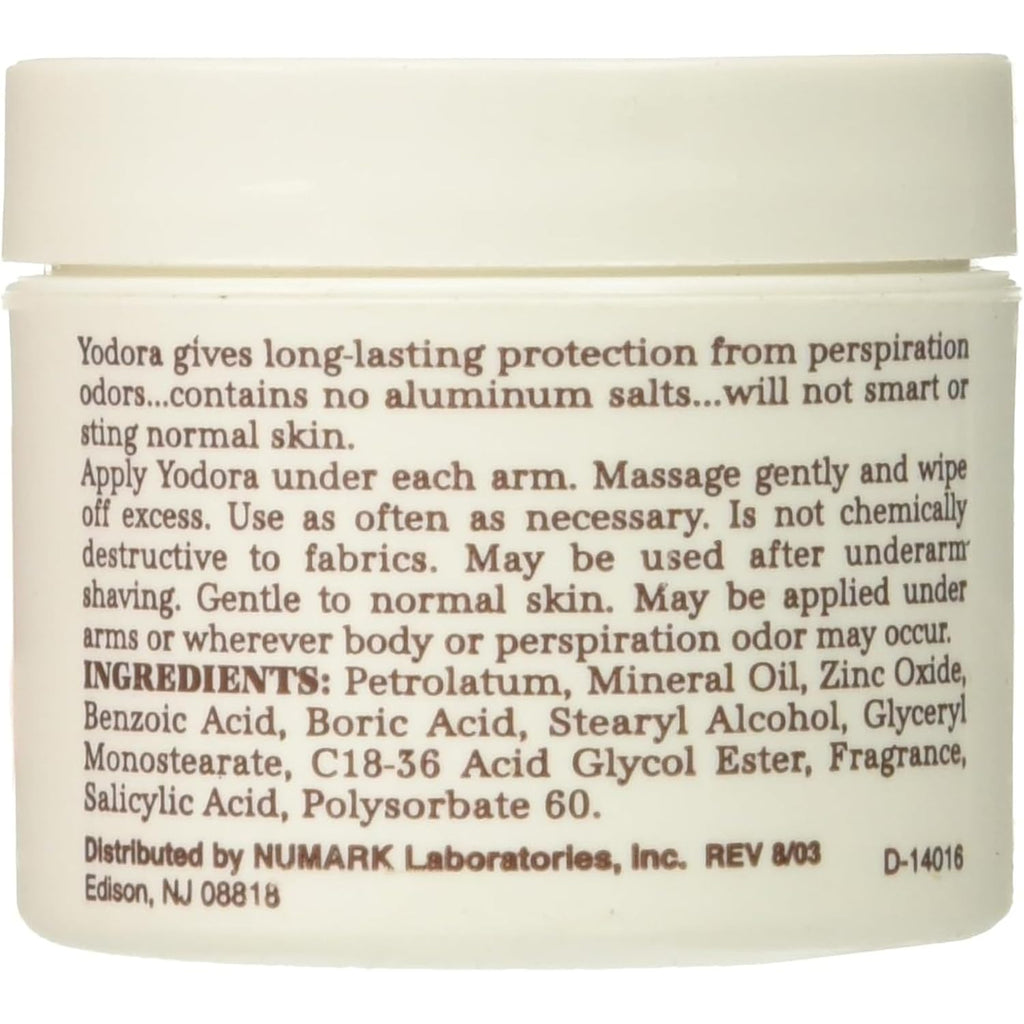 Deodorant Cream 2 OZ - Buy Packs and save (Pack of 2)