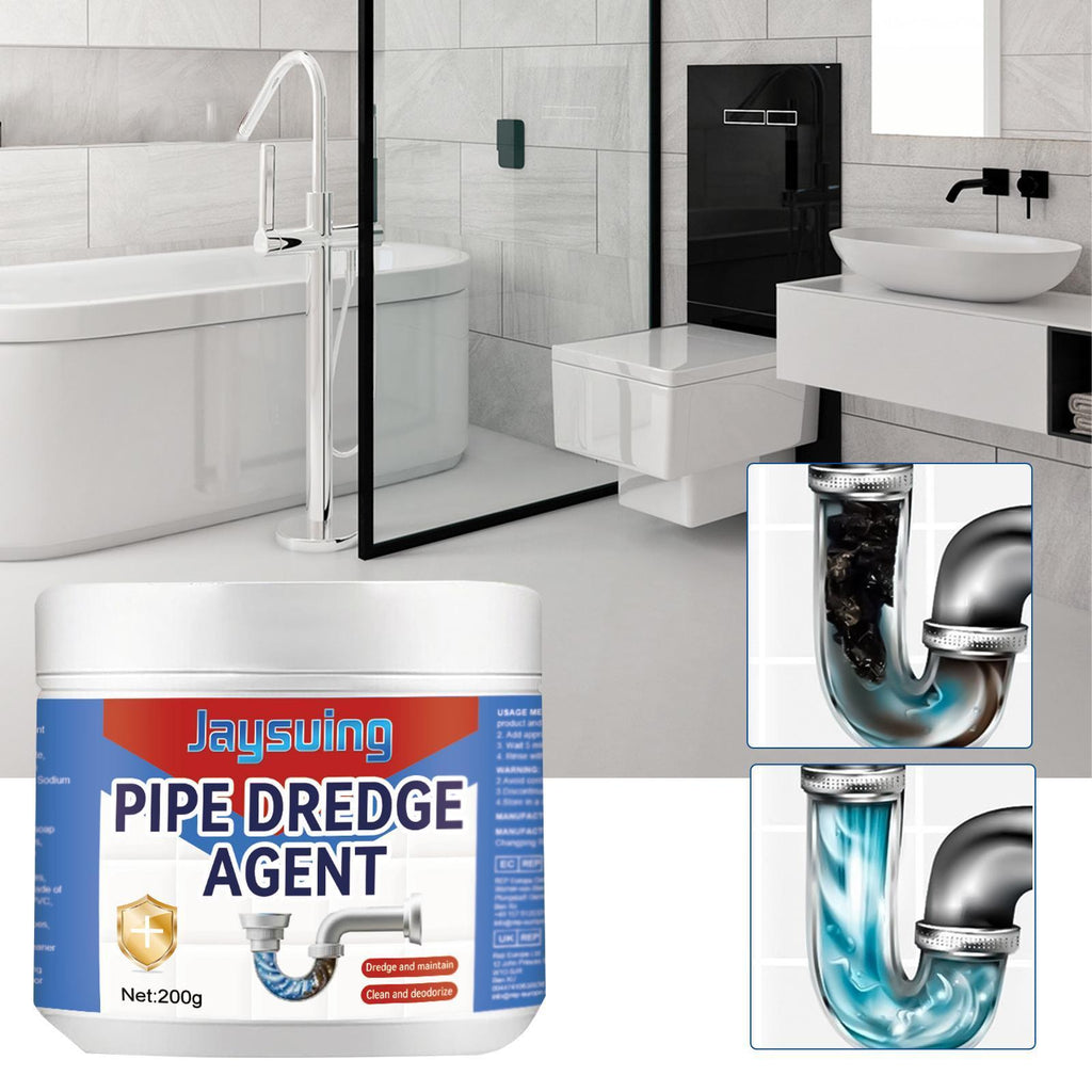 Jiesuin Pipe Dredging Agent, Kitchen And Bathroom Sewer Blockage Cleaning Stain Deodorizing Cleaner