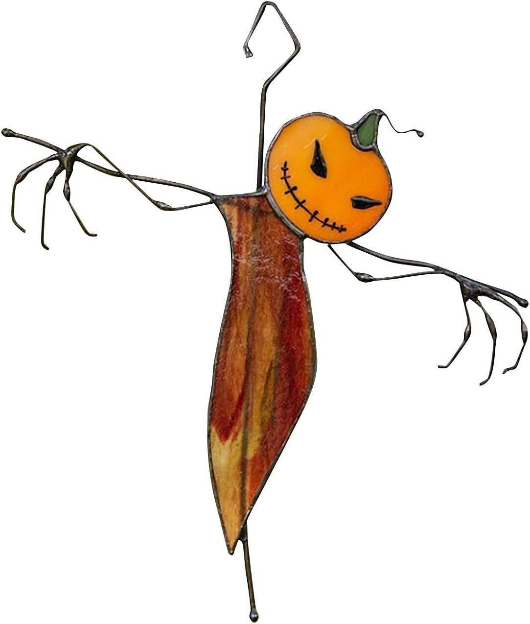 Halloween Decoration Halloween Pumpkin Ghost Spider Hanging Ornament, Window Wall Pendant for Patio Lawn Garden Party and Holiday Decorations