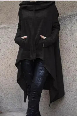 Loose Hooded Women’s Apparel for Fall and Winter 2021