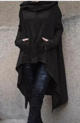 Loose Hooded Women’s Apparel for Fall and Winter 2021