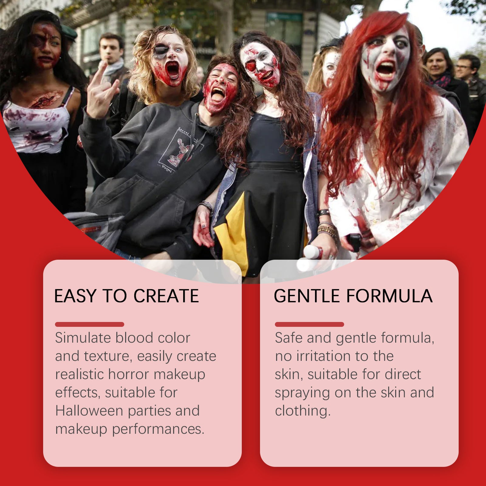Halloween Vampire Festival Party Mock Makeup Ball Props