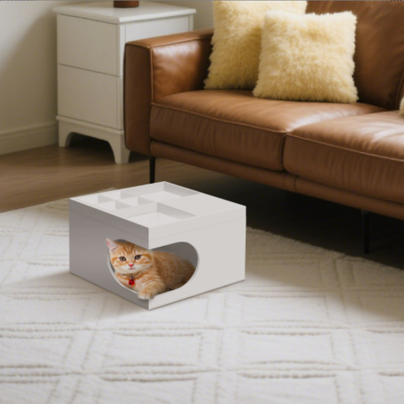 Suitable for Small and Medium-Sized Multi-Functional Cat Stations