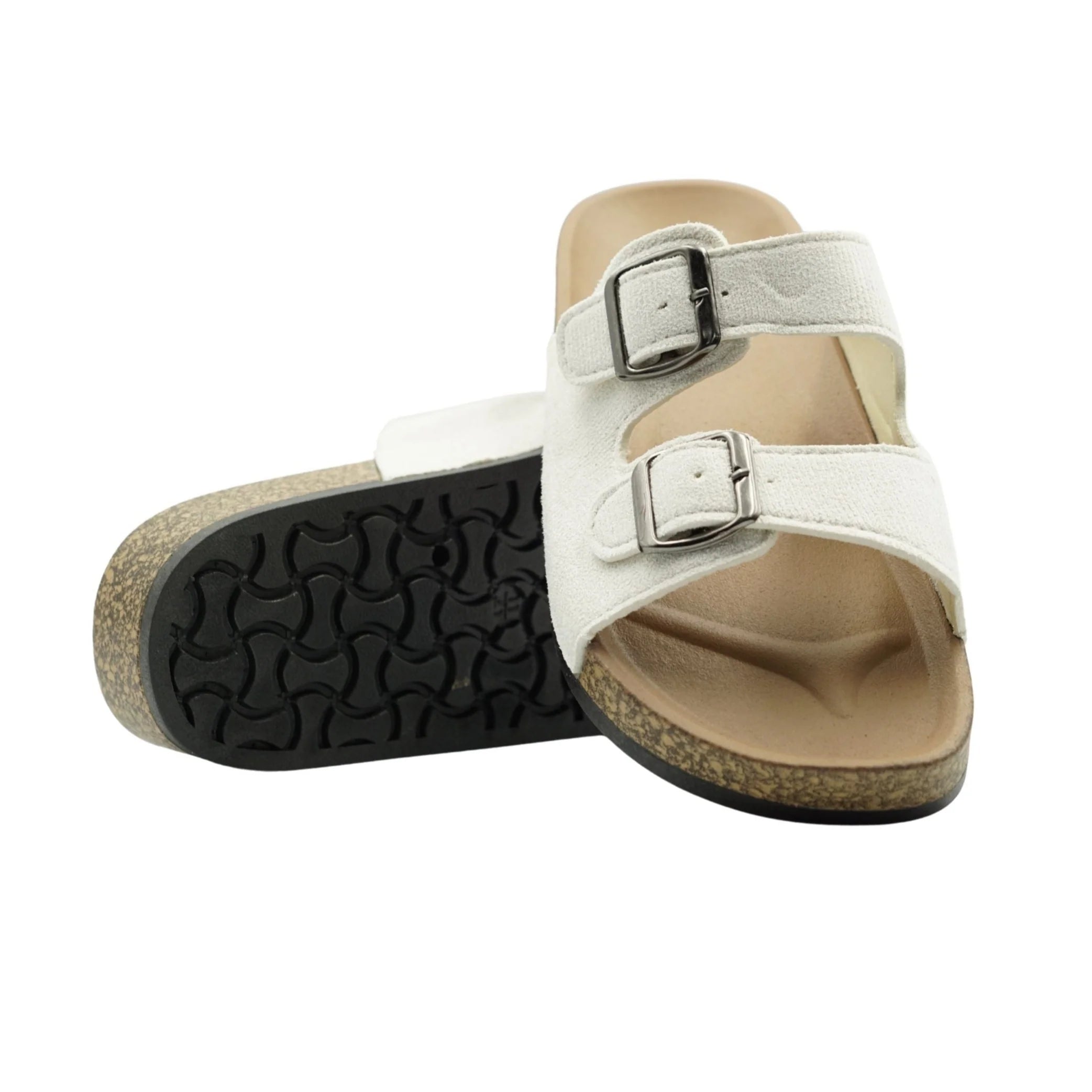 TX002 Women’S Footbed Sandals – Comfortable Slip-On Open Toe Slides with Arch Support | Soft EVA Sole, Non-Slip, Lightweight Slippers for Indoor, Outdoor, Home & Travel