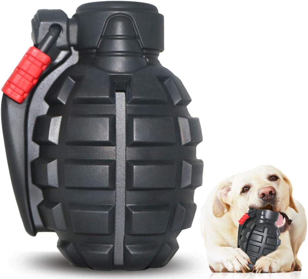 Dog Chew Toys for Aggressive Chewers,Food Grade Non-Toxic Dental Pet Toy,Tough Durable Indestructible Dog Toys for Small Medium Large Dogs.Black
