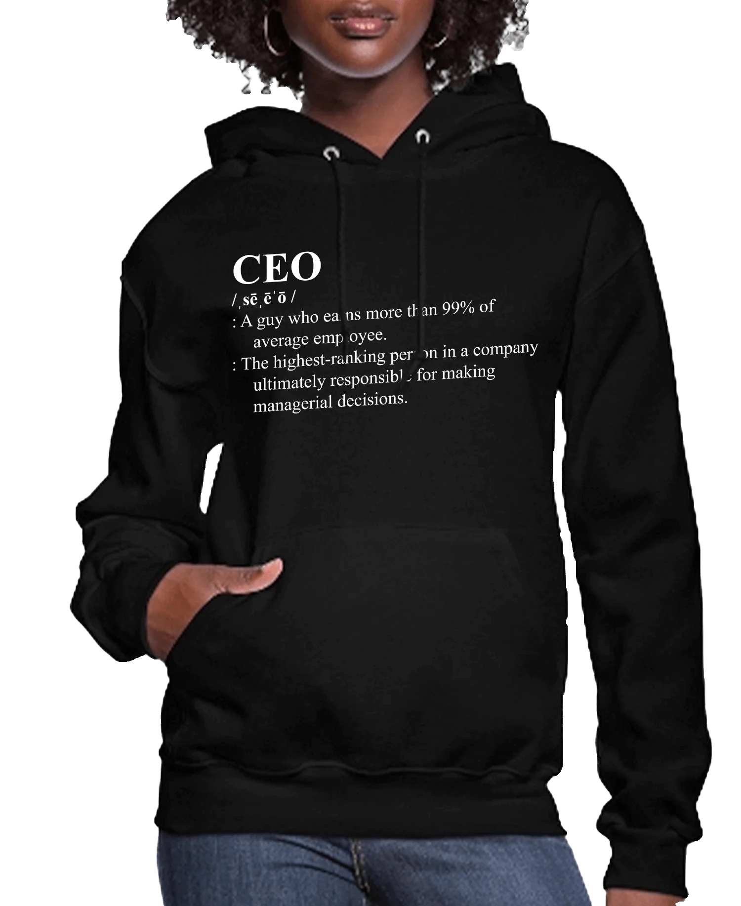 CEO Definition Women’s Hoodie