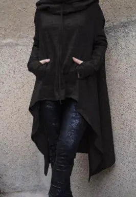 Loose Hooded Women’s Apparel for Fall and Winter 2021