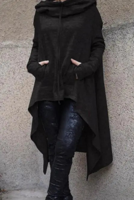 Loose Hooded Women’s Apparel for Fall and Winter 2021