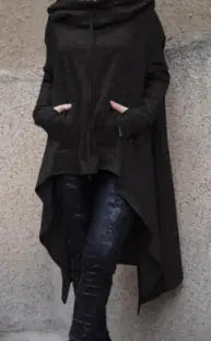 Loose Hooded Women’s Apparel for Fall and Winter 2021