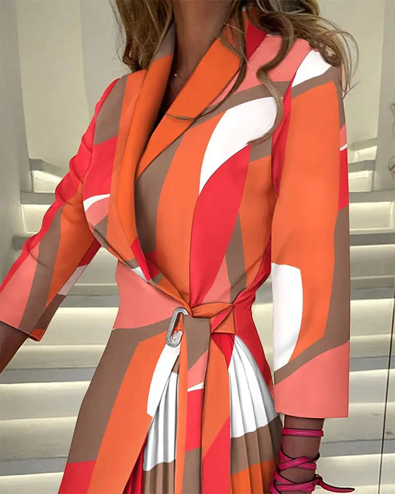 "Women’s Fashion Personality Bandage Dress"