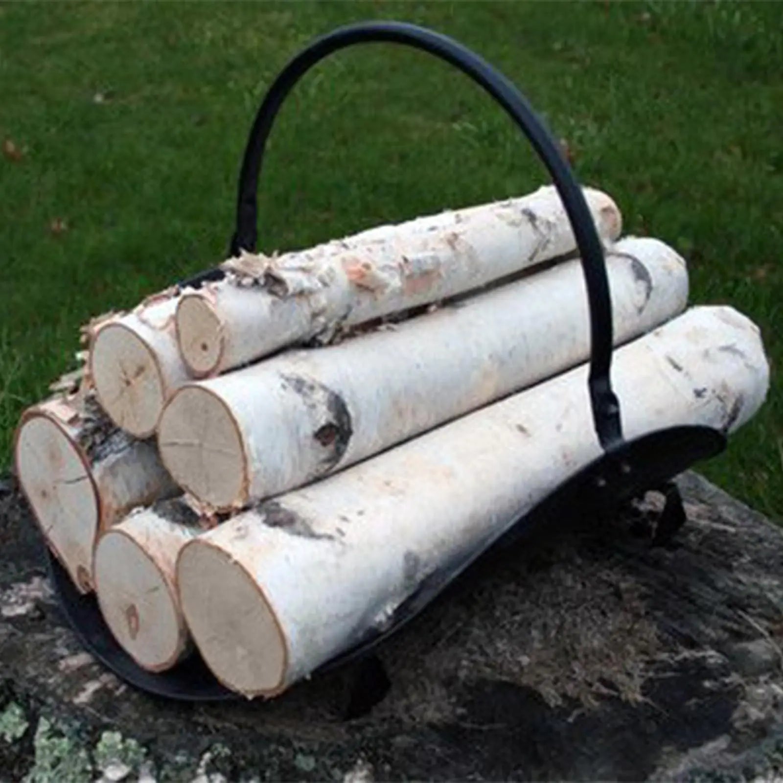 Wilson Decorative White Birch Logs Natural Bark Wood Home Décor - 15.5-17.5" in Length 1.5"-4" Dia. (Set of 6)