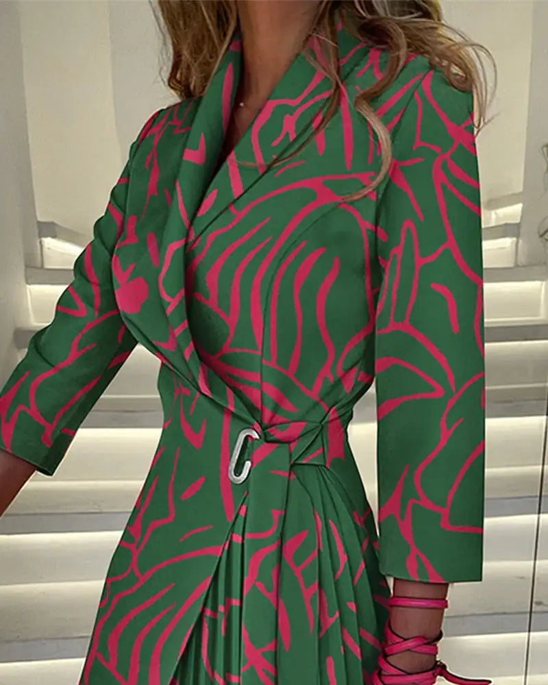 "Women’s Fashion Personality Bandage Dress"