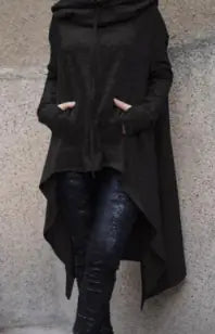 Loose Hooded Women’s Apparel for Fall and Winter 2021
