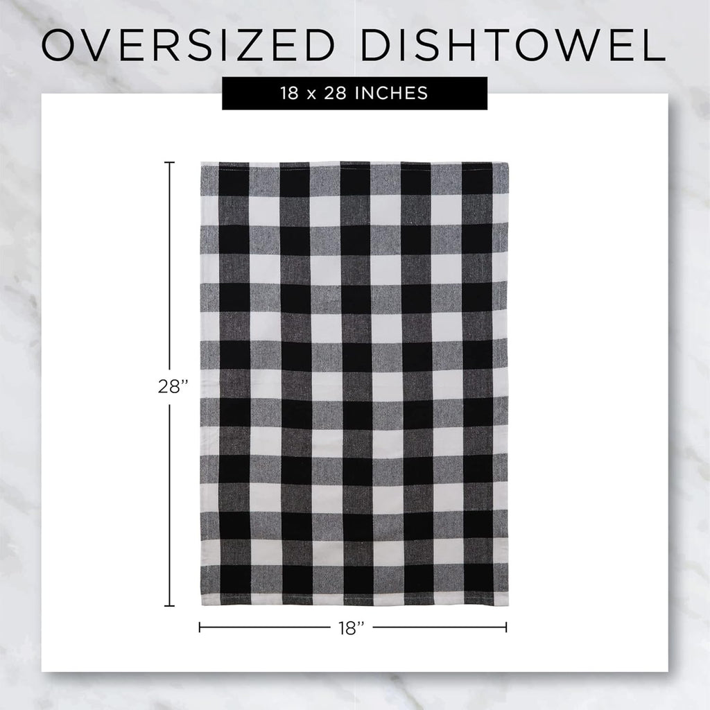 Fall Kitchen Towels for Kitchen Decorative Cotton Dish Towel Set, 18X28, Grateful Heart, 2 Count
