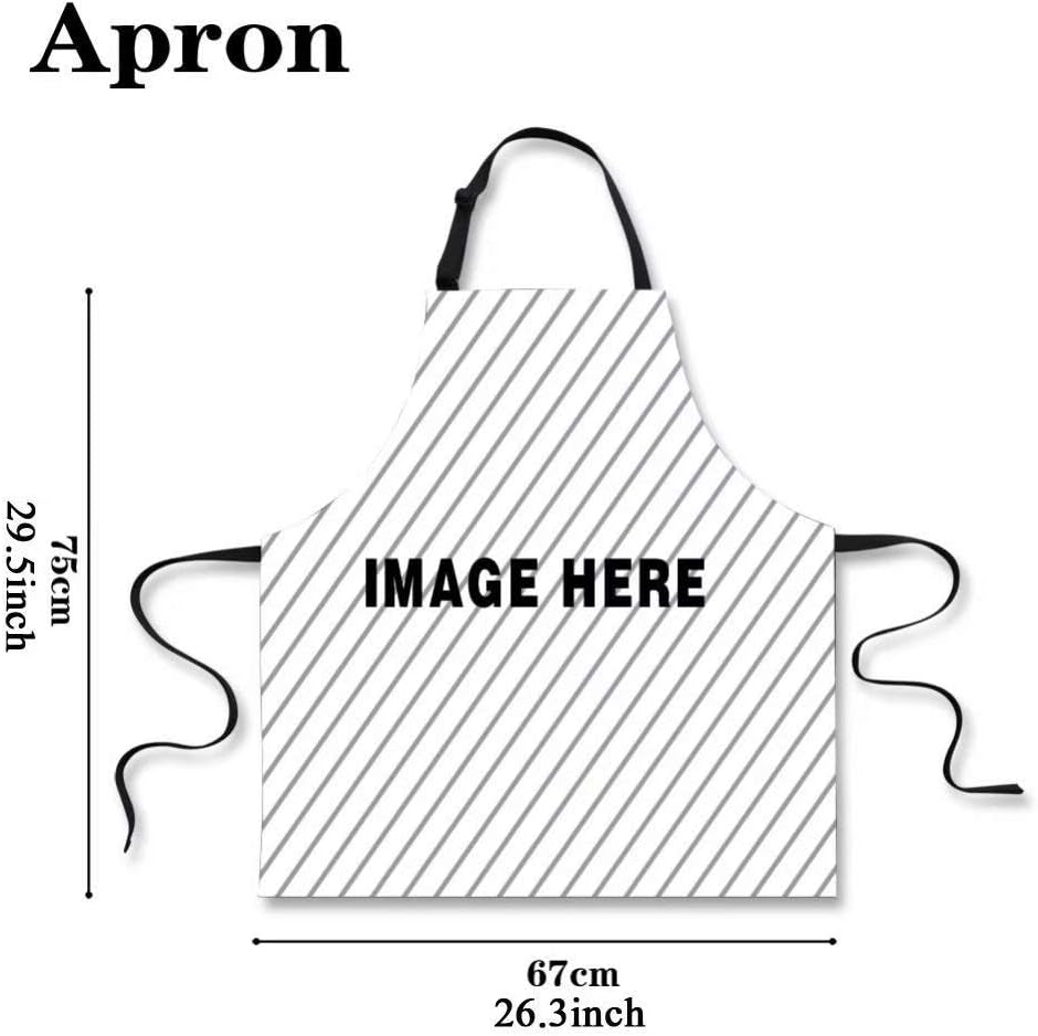 Apron Adjustable Neck Waterproof Aprons for Home Restaurant BBQ Grill