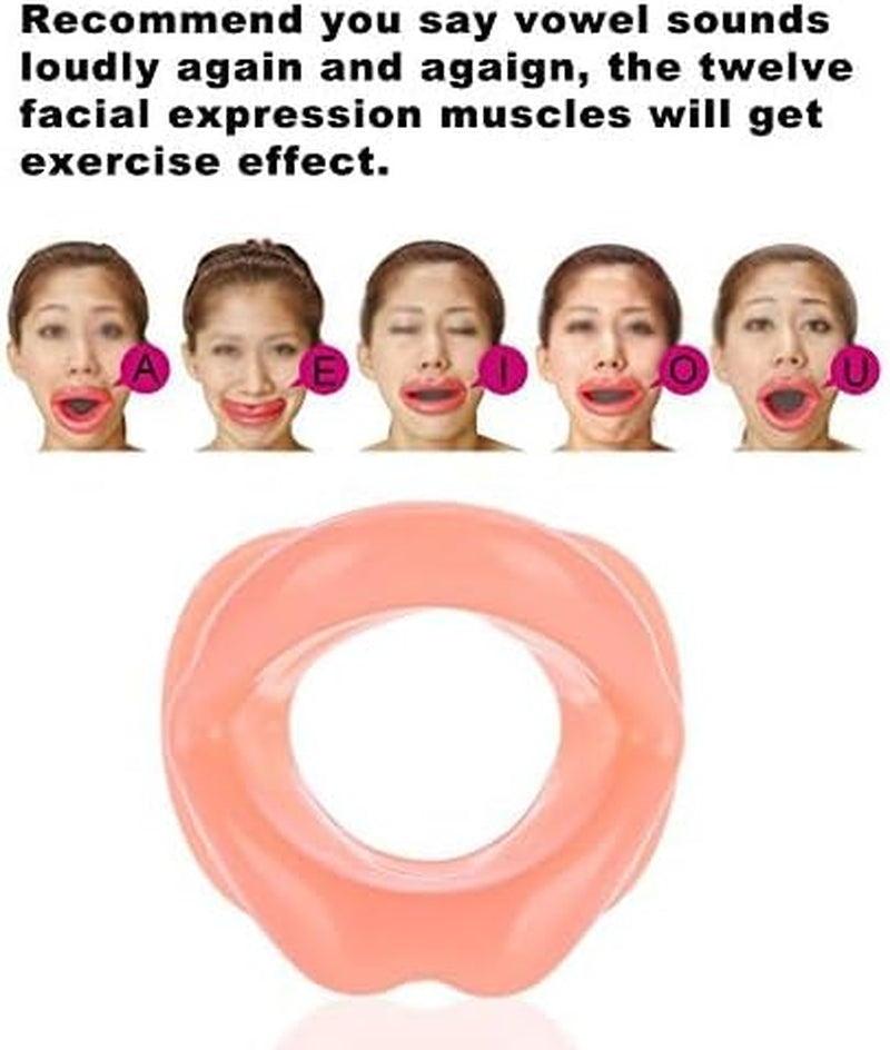 Face Sleeping Lifting Hammock Chin Cheek Band Strap Slimmer Anti-Wrinkle Silicone Lip Exerciser for Women Beauty