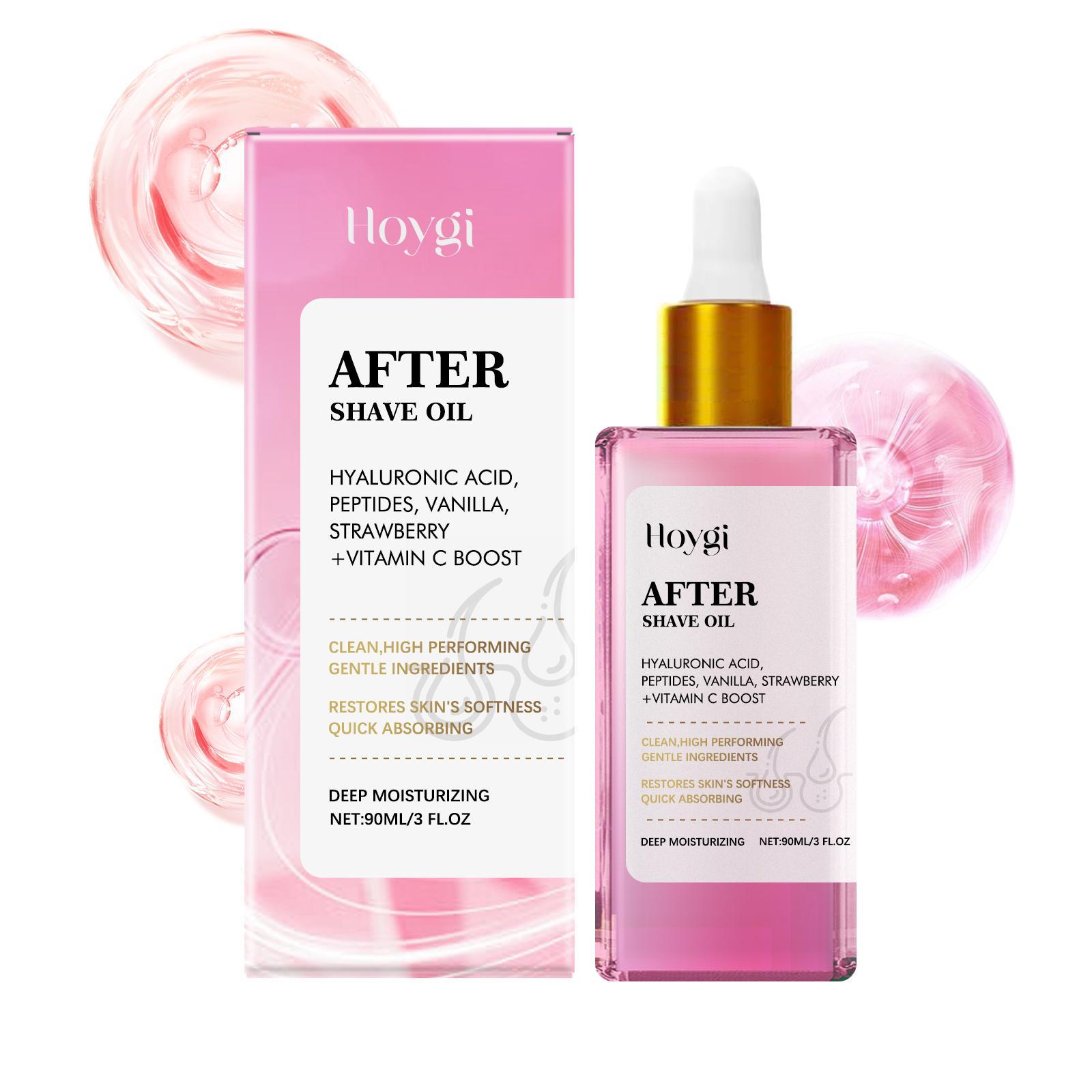 Hoij Strawberry Aftershave Oil Soothing And Moisturizing Daily Care