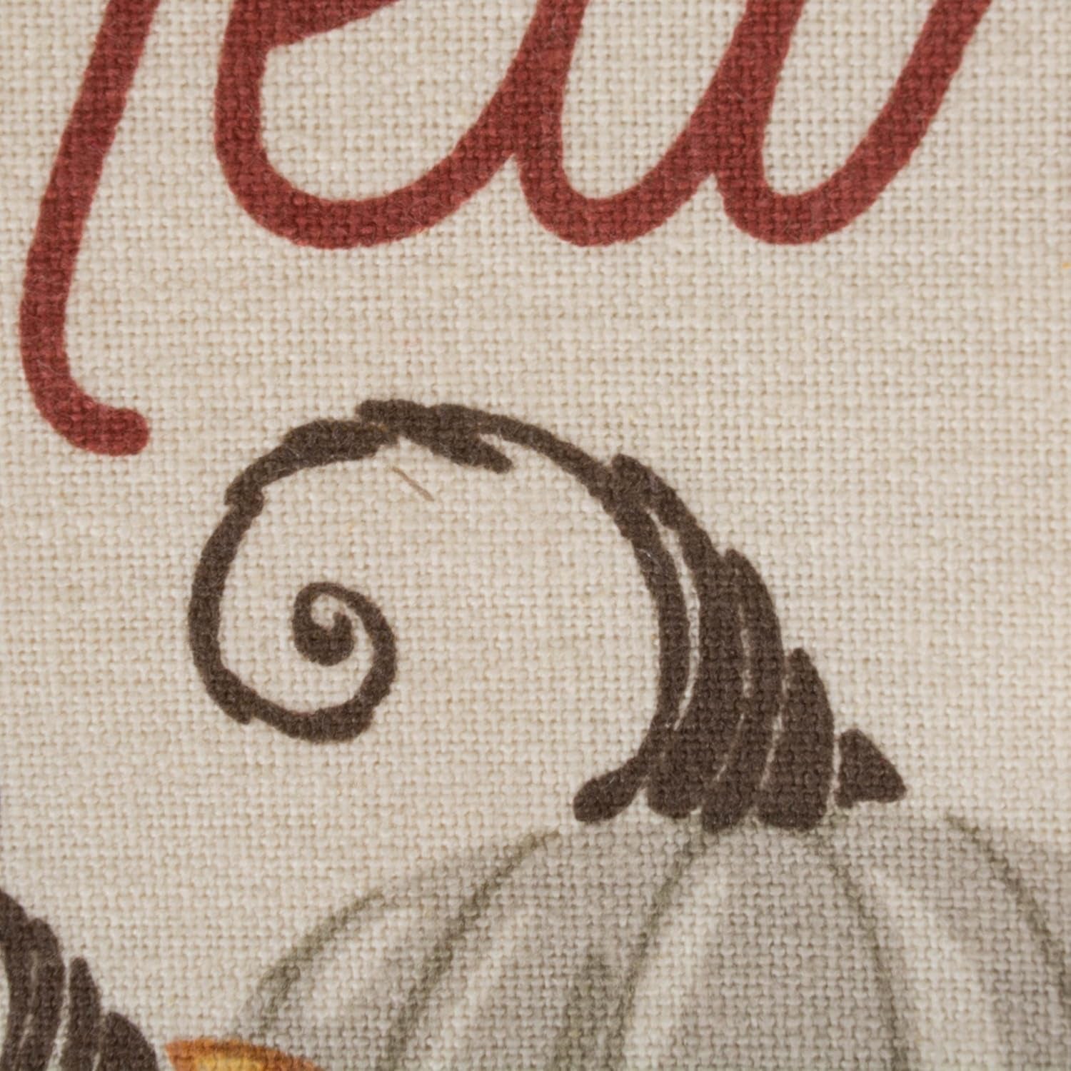 Fall Kitchen Towels for Kitchen Decorative Cotton Dish Towel Set, 18X28, Grateful Heart, 2 Count