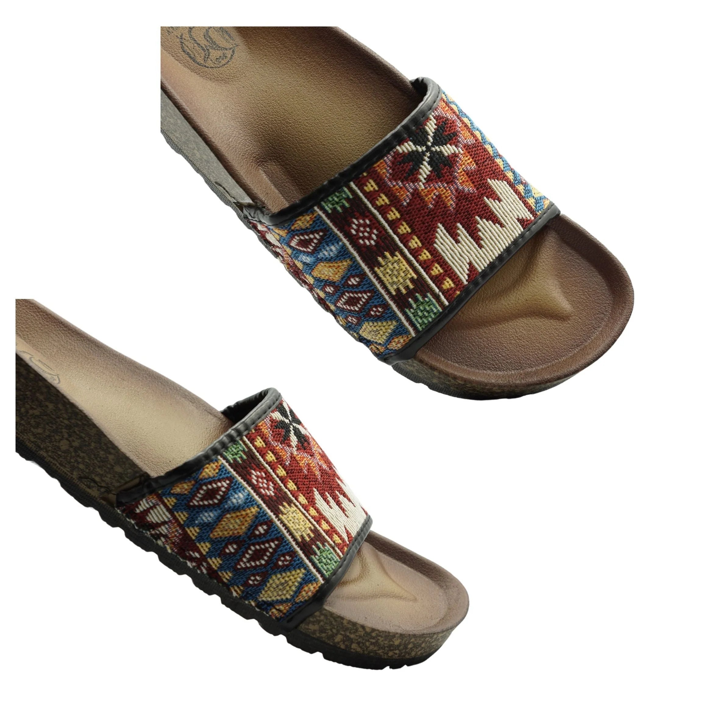 TX8829 Women’S Sandals – Comfortable Lightweight Slip-On Slides with Soft Footbed | Open Toe, Arch Support, Non-Slip Sole for Casual, Indoor, Outdoor, and Summer Wear