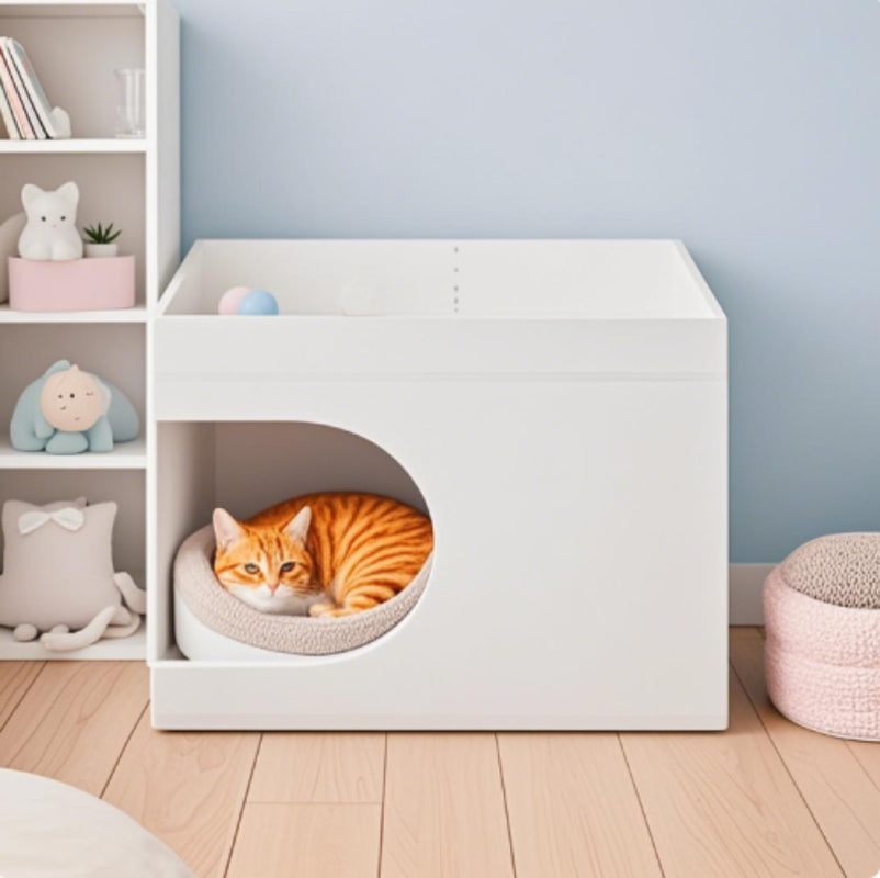 Suitable for Small and Medium-Sized Multi-Functional Cat Stations