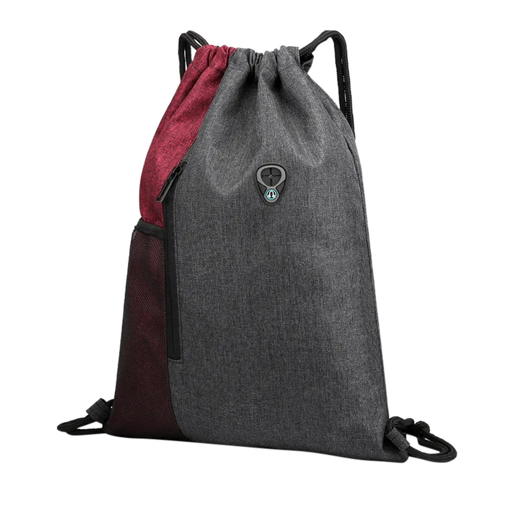 Fashion Oxford Drawstring Backpack Bags Unisex Casual String Travel Beach Bags Knapsack for Women Men School Bags Mochila