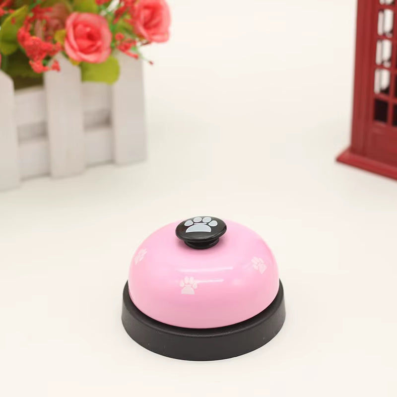 1Pc Pet Toy Training Dinner Small Bell Footprint Dog Toys for Teddy Puppy Pet Call Puppy Accessories Pet Toys