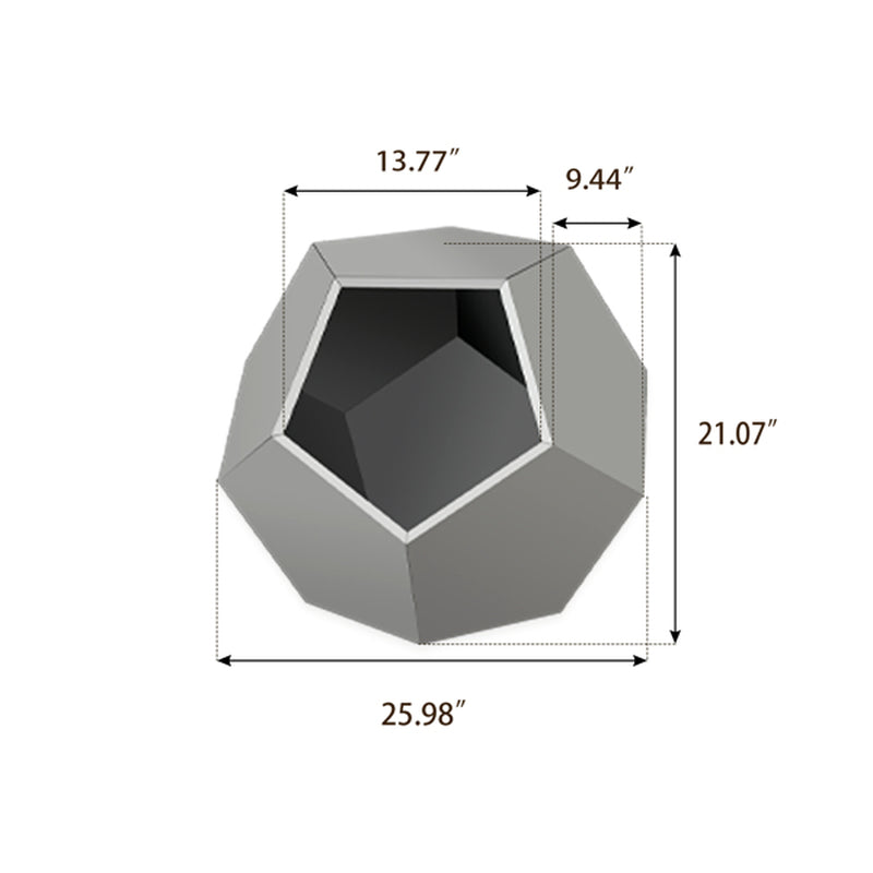 25.98 Inch Modern Pet Furniture, Including Cat Rack Side Table, Sofa Side Table, Flower Pot MDF Multifunctional Furniture, Cement Gray, Prohibited Platform Temu