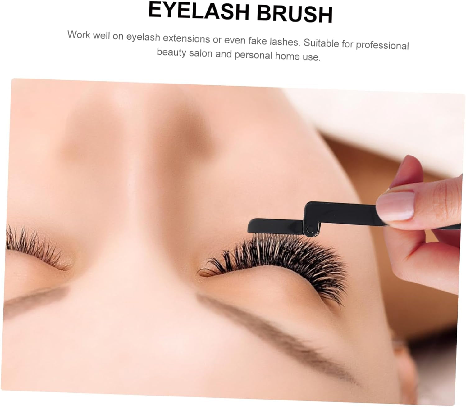 3Pcs Eyelash Tool Kit Spoolies for Eyebrows Lash Brushes Folding Design Brush Comb