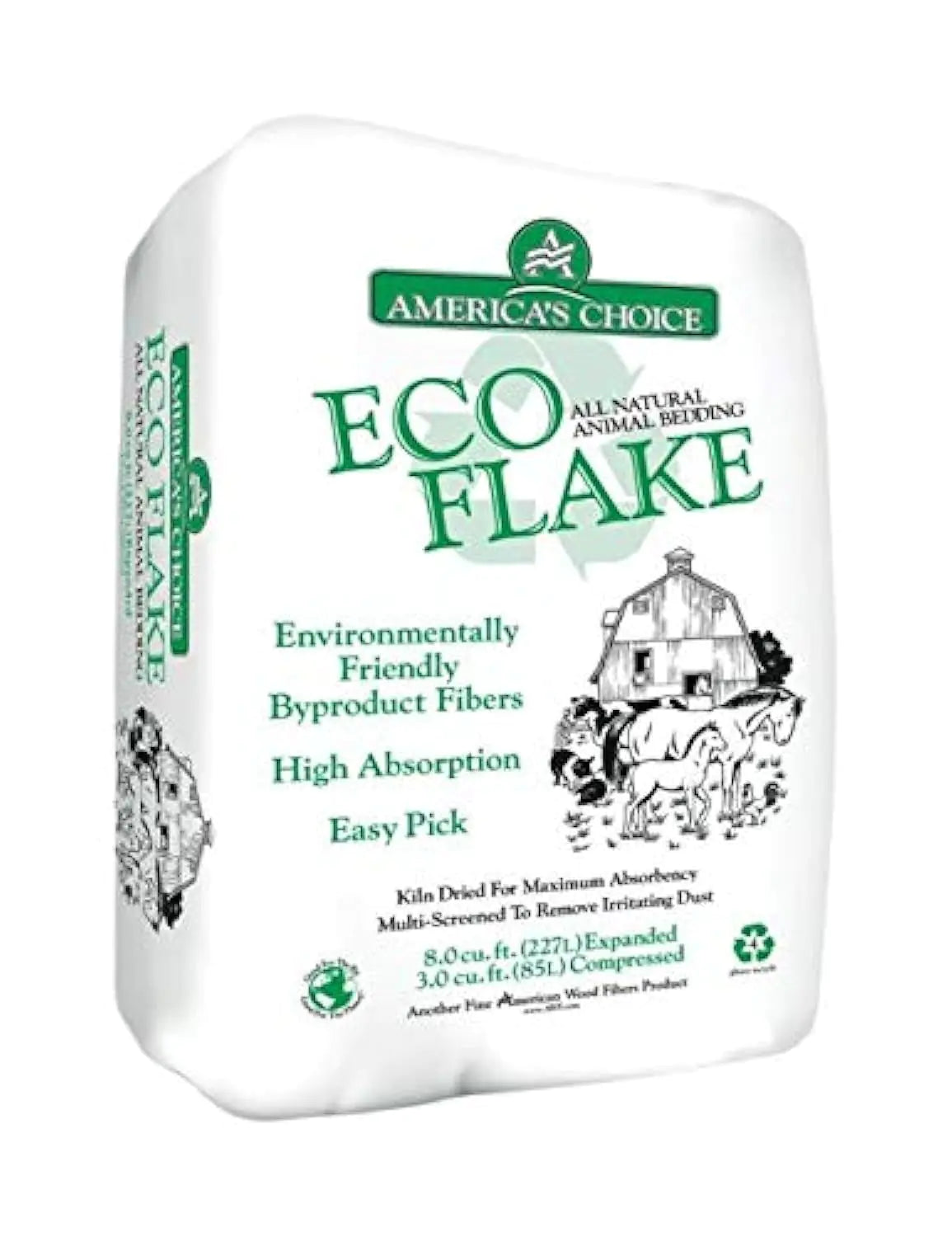 AMERICAN WOOD FIBERS 532.67P2ECOAC Pet Bedding
