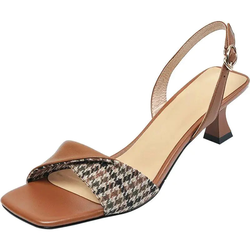 Square Toe Fashion Women's Footwear