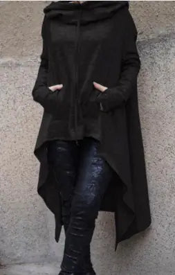 Loose Hooded Women’s Apparel for Fall and Winter 2021
