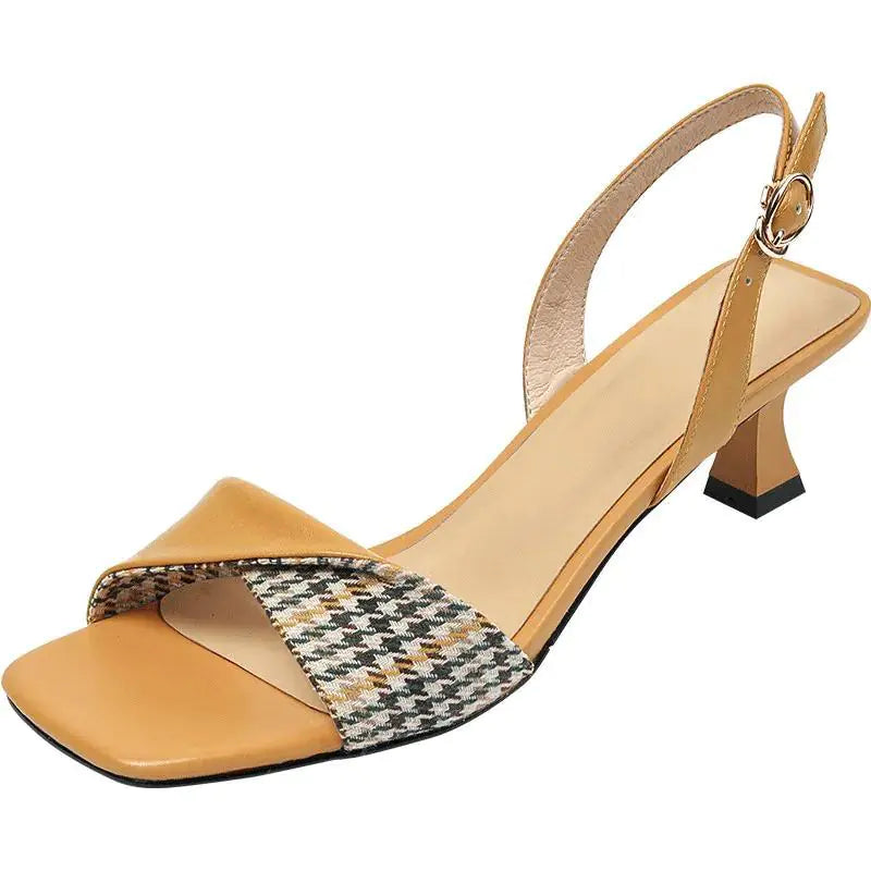 Square Toe Fashion Women's Footwear